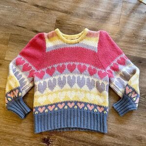 Loveshackfancy Shirelle Pullover Sz XS